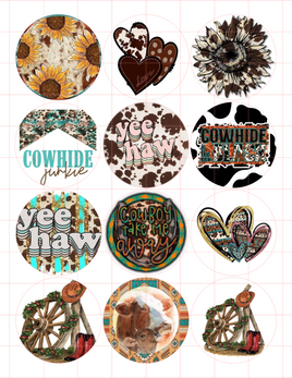 Country 4 Cardstock Cutouts