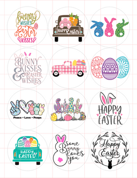 Easter Cardstock Cutouts