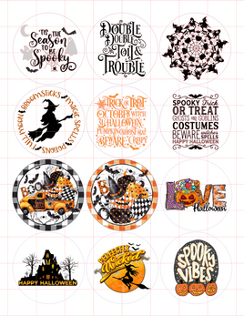 Halloween 1 Cardstock Cutouts