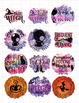 Halloween 2 Cardstock Cutouts