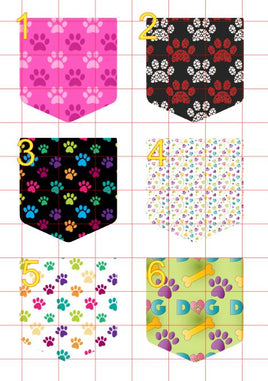 Pockets 7 Cardstock Cutouts