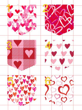 Pockets 8 Cardstock Cutouts