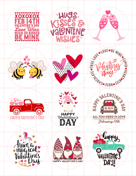 Valentine's Day 2 Cardstock Cutouts